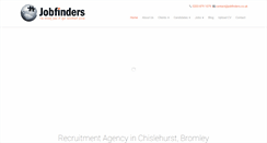 Desktop Screenshot of jobfinders.co.uk